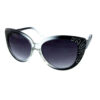 Womens rhinestone cat eye style sunglasses A1-OLK15008 - Image 4