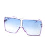 Womens square vintage fashion plastic sunglasses D-PM1539 - Image 2