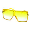 Womens square vintage fashion plastic sunglasses D-PM1539 - Image 4