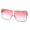 Womens square vintage fashion plastic sunglasses D-PM1539 - Image 5