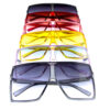 Womens square vintage fashion plastic sunglasses D-PM1539 - Image 6