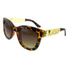 Womens blended floral metal arm detail sunglass C1-WCH21013 - Image 3