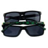 Mens marijuana leaf square plastic sunglasses OT-LOC91149MJ - Image 2
