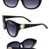 Womens neutral square plastic fashion sunglasses C1-WCH21006