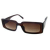 Womens wide vintage square plastic sunglasses F1-GSL22414 - Image 6