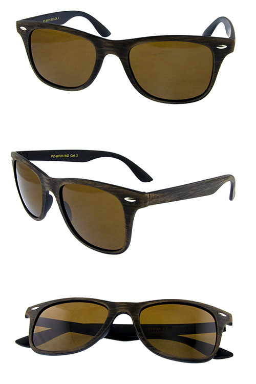 Unisex polarized lens square style sunglasses OD3-PZWF01