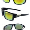 Mens square athletic square plastic sunglasses OS-LOC91126