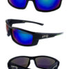 Mens retro square plastic style sunglasses OR-CP6670 - Image 2