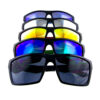 Mens square plastic classic sunglasses OD5-BZ66223