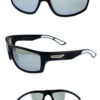 Mens athletic square plastic classic sunglasses OR1-TUN4028 - Image 2