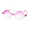 Kids rimless cute plastic fashion sunglasses SL2-K6655CRY - Image 6