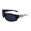 Mens square plastic modern style sunglasses U-LOC91150BD - Image 4
