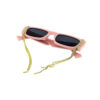 Womens rhinestone vintage square sunglasses SDD-80108RH - Image 3