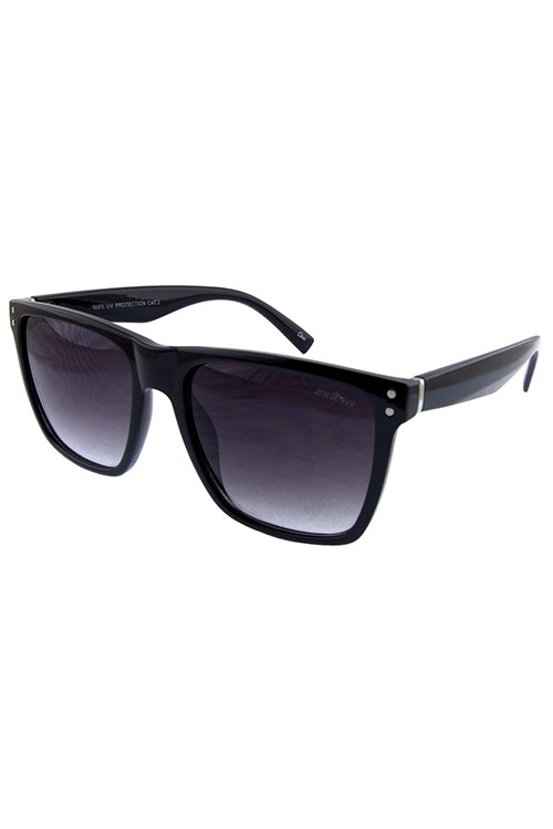 Unisex plastic square retro pop sunglasses F1-YB94024