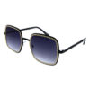 Womens metal square shaped rhinestone sunglasses SDD-5081RH - Image 4