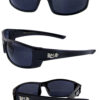 Mens plastic square fashion classic sunglasses GD1-LOC91145BK