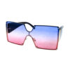 Womens rimless square plastic sunglasses AA4-96315 - Image 5