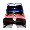 Womens rimless square plastic sunglasses AA4-96315 - Image 6