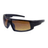 Mens square style plastic retro sunglasses F4-AXR10688 - Image 4