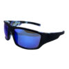 Mens plastic square shaped style sunglasses W1-EK-2596 - Image 3