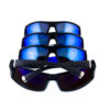 Mens modern square shaped plastic sunglasses W1-EK-AB60