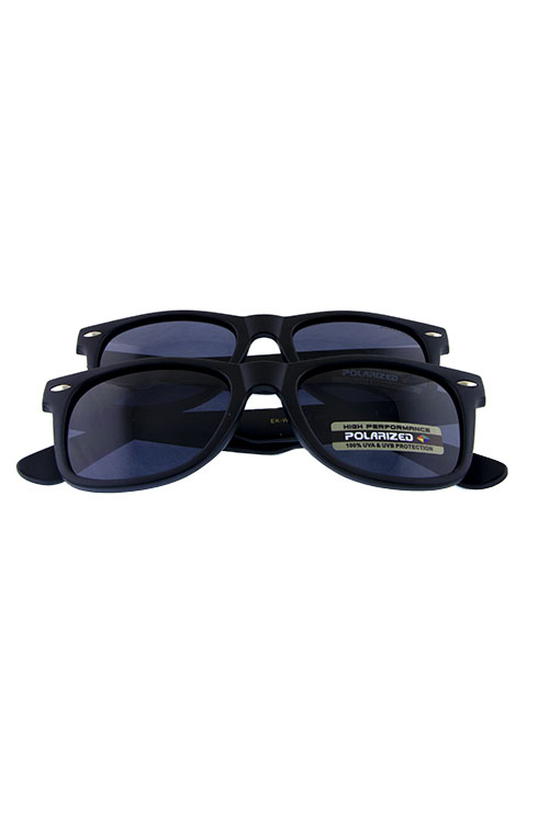 Polarized Horned Rim Style-541076WD-P, T H Sunglass Wholesale