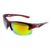 Mens sporty semi rimless square sunglasses OR-X2475 - Image 2