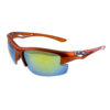 Mens sporty semi rimless square sunglasses OR-X2475 - Image 4