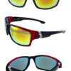 Mens classic square plastic style sunglasses W1-EK2640