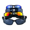 Mens classic square plastic style sunglasses W1-EK2640 - Image 5