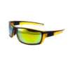 Mens vintage square plastic sunglasses V1-EK2512 - Image 3