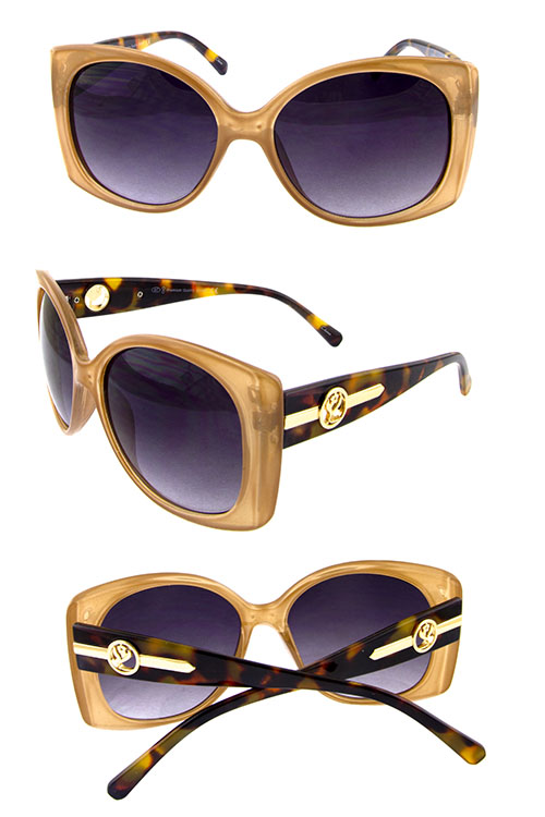 Womens vintage square fashion plastic sunglasses D1-L2205XR