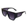 Womens trendy square sideshield sunglasses B2-L2208XR - Image 4