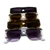 Womens trendy square sideshield sunglasses B2-L2208XR - Image 5