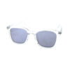 Womens horn rimmed square fashion sunglasses B3-L2205WL - Image 3