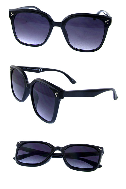 Womens casual square style plastic sunglasses A4-L2204AQ