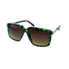 Womens square blended fashion sunglasses C2-YB94012 - Image 2