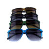 Womens square blended fashion sunglasses C2-YB94012 - Image 5