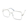 Womens high fashion metal square sunglasses V-L2222CM - Image 3