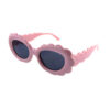 Womens fancy rounded plastic sunglasses C2-80502 - Image 6