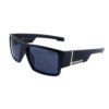 Mens square plastic classic sunglasses A2-EK891085W - Image 3