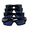 Mens square plastic classic sunglasses A2-EK891085W - Image 5