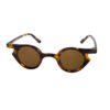 Womens vintage rounded plastic sunglasses C2-80403 - Image 3