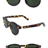 Unisex rounded plastic fashion sunglasses C3-M82301BY