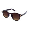 Unisex rounded plastic fashion sunglasses C3-M82301BY - Image 3