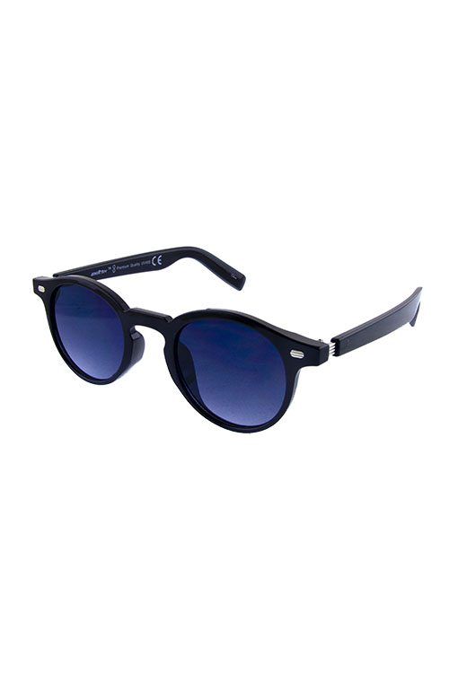 Womens mature rounded plastic sunglasses 1-204008YB - City Sunglass