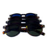 Unisex rounded plastic fashion sunglasses C3-M82301BY - Image 4