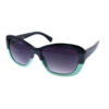 Womens square retro plastic sunglasses D1-POP2017 - Image 2