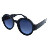 Womens retro rounded plastic sunglasses D2-L82302BY - Image 3