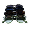 Womens retro rounded plastic sunglasses D2-L82302BY - Image 5